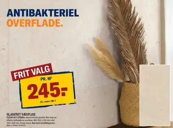 Stark Glaseret Vægflise tilbud