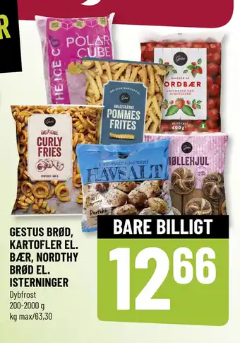 Løvbjerg GESTUS BRØD, KARTOFLER EL. BÆR, NORDTHY BRØD EL. ISTERNINGER tilbud