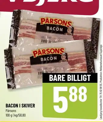 Løvbjerg BACON I SKIVER tilbud