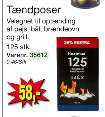 Harald Nyborg Tændposer tilbud