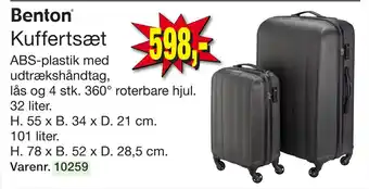 Harald Nyborg Kuffertsæt tilbud