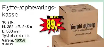 Harald Nyborg Flytte-/opbevaringskasse tilbud
