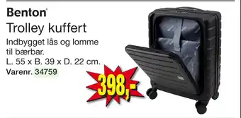 Harald Nyborg Trolley kuffert tilbud