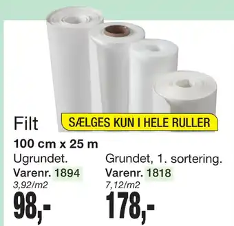 Harald Nyborg Filt tilbud