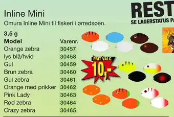 Harald Nyborg Inline Mini tilbud