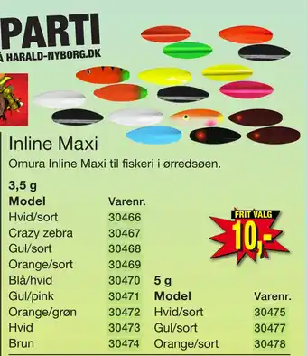 Harald Nyborg Inline Maxi tilbud
