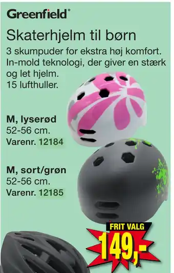 Harald Nyborg Skaterhjelm til børn tilbud