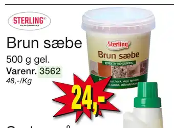 Harald Nyborg Brun sæbe tilbud