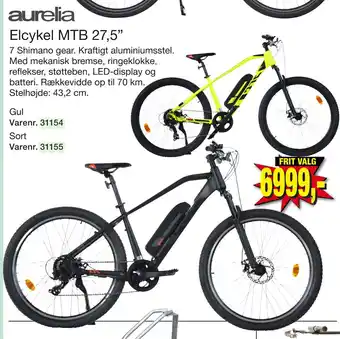 Harald Nyborg Elcykel MTB 27,5” tilbud