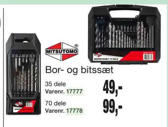 Harald Nyborg Bor- og bitssæt tilbud