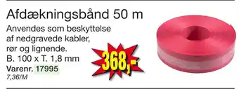Harald Nyborg Afdækningsbånd 50 m tilbud