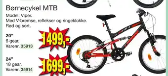 Harald Nyborg Børnecykel MTB tilbud