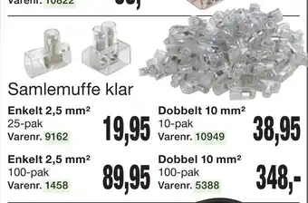 Harald Nyborg Samlemuffe klar tilbud