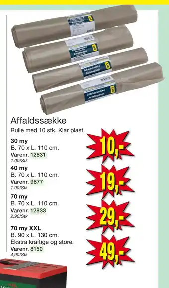 Harald Nyborg Affaldssække tilbud