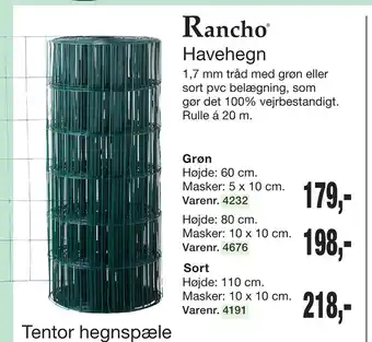 Harald Nyborg Havehegn tilbud