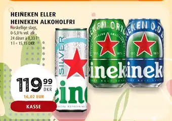 Scandinavian Park HEINEKEN ELLER HEINEKEN ALKOHOLFRI tilbud
