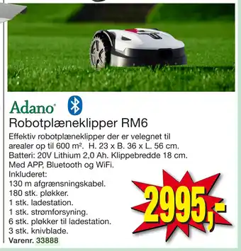 Harald Nyborg Robotplæneklipper RM6 tilbud