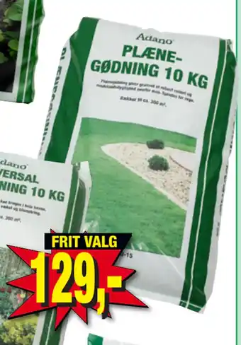Harald Nyborg Plænegødning tilbud