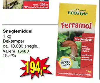 Harald Nyborg Sneglemiddel tilbud