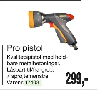 Harald Nyborg Pro pistol tilbud