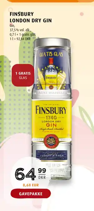 Scandinavian Park FINSBURY LONDON DRY GIN tilbud