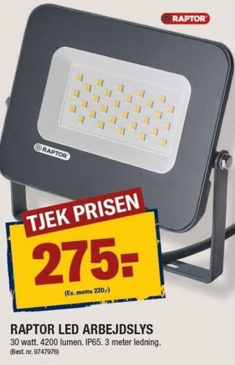Stark Raptor LED Arbejdslys tilbud