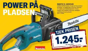 Stark Makita El Kædesav tilbud