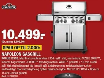 Stark Napoleon Gasgrill tilbud