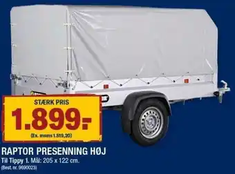 Stark Raptor Pressinning Høj tilbud