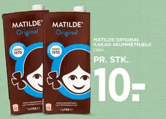 MENY MATILDE ORIGINAL KAKAO SKUMMETMÆLK tilbud
