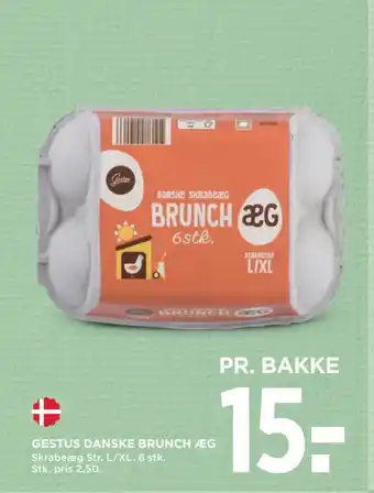 MENY GESTUS DANSKE BRUNCH ÆG tilbud