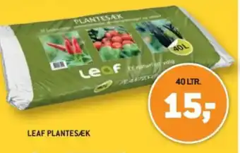 XL-BYG LEAF PLANTESÆK tilbud