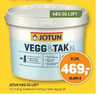 XL-BYG JOTUN VÆG OG LOFT tilbud