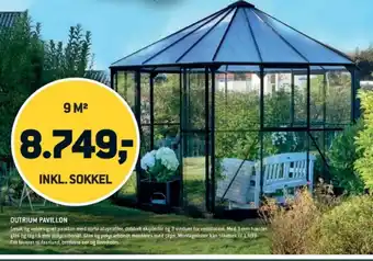 XL-BYG OUTRIUM PAVILLON tilbud