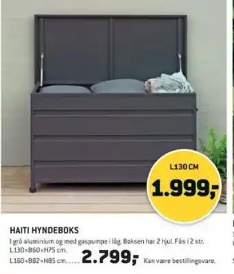 XL-BYG HAITI HYNDEBOKS tilbud