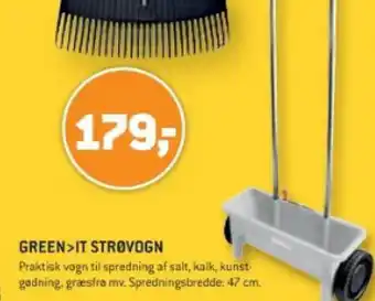 XL-BYG GREEN IT STRØVOGN tilbud
