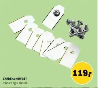 XL-BYG GARDENA KNIVSÆT tilbud
