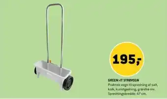 XL-BYG GREEN IT STRØVOGN tilbud