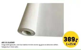 XL-BYG AXO 131 GLASVÆV tilbud