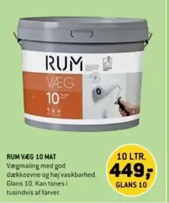 XL-BYG RUM VÆG 10 MAT tilbud