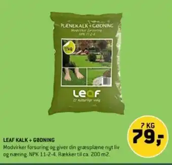XL-BYG LEAF KALK+GODNING tilbud