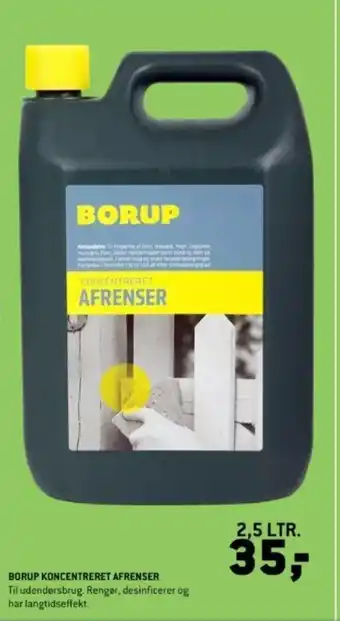 BORUP KONCENTRERET AFRENSER