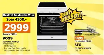 Power KERAMISK KOMFUR VKK60002HV tilbud