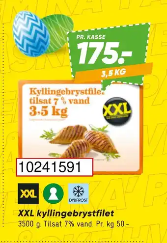 XXL kyllingebrystfilet