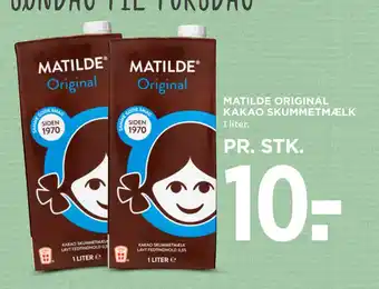 MENY MATILDE ORIGINAL KAKAO SKUMMETMÆLK tilbud