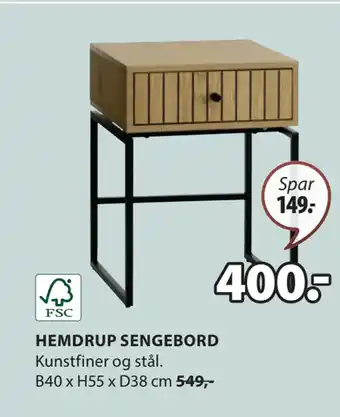 JYSK HEMDRUP SENGEBORD tilbud
