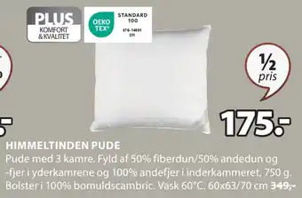 JYSK HIMMELTINDEN PUDE tilbud