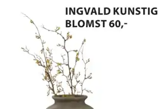 JYSK INGVALD KUNSTIG BLOMST tilbud