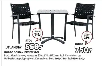JYSK HOBRO BORD tilbud