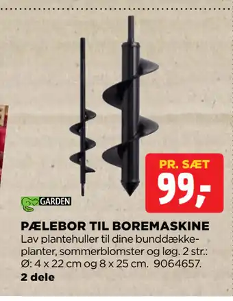 jem & fix PR. SÆT PÆLEBOR TIL BOREMASKINE tilbud